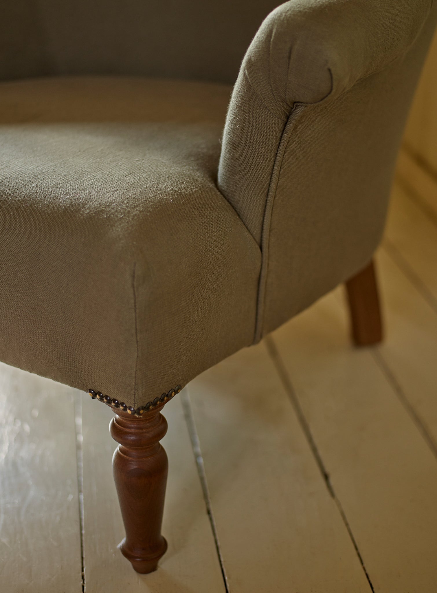 Clandon Armchair, Ditsy Blue