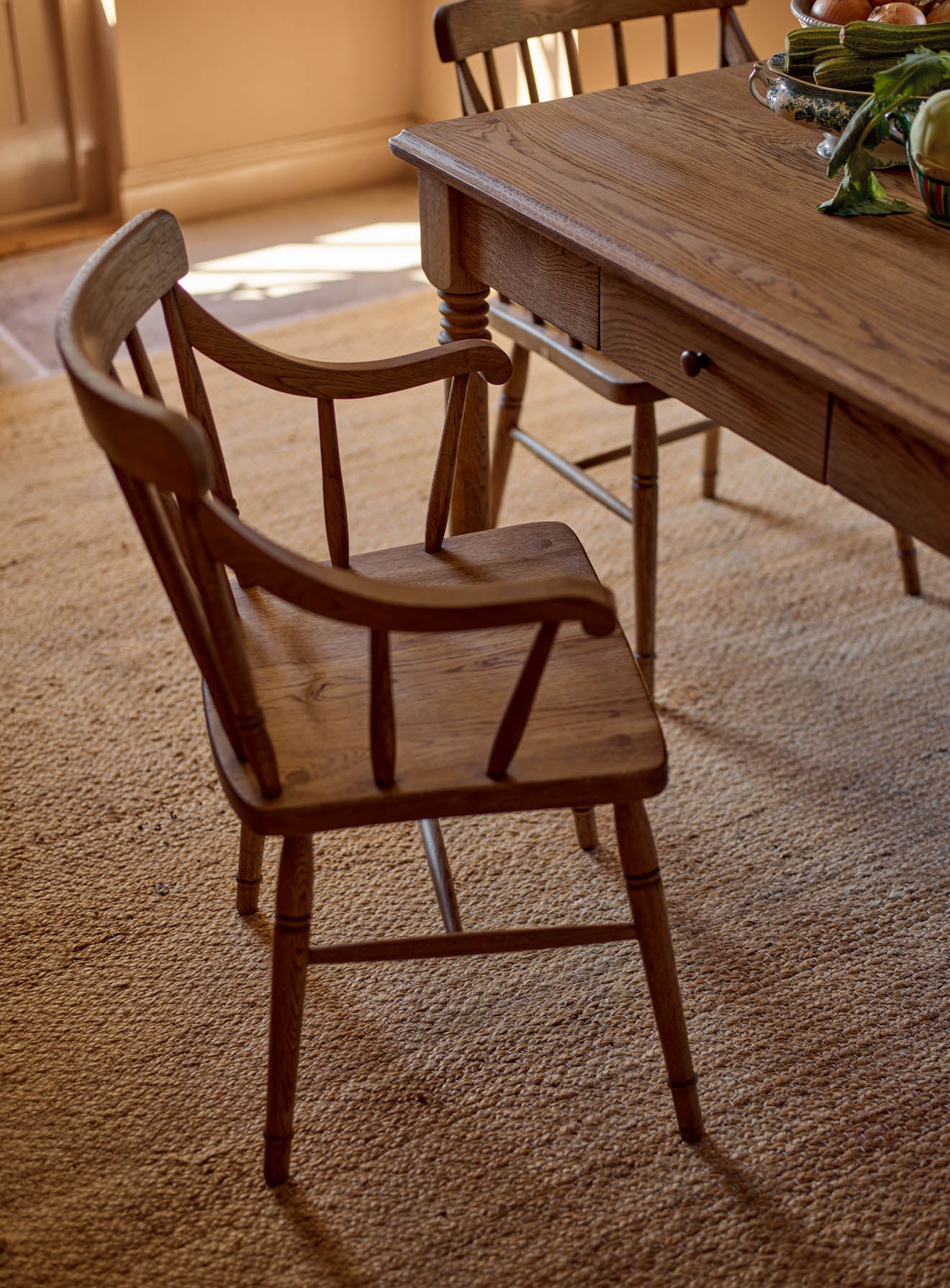 Turner Oak Carver Chair