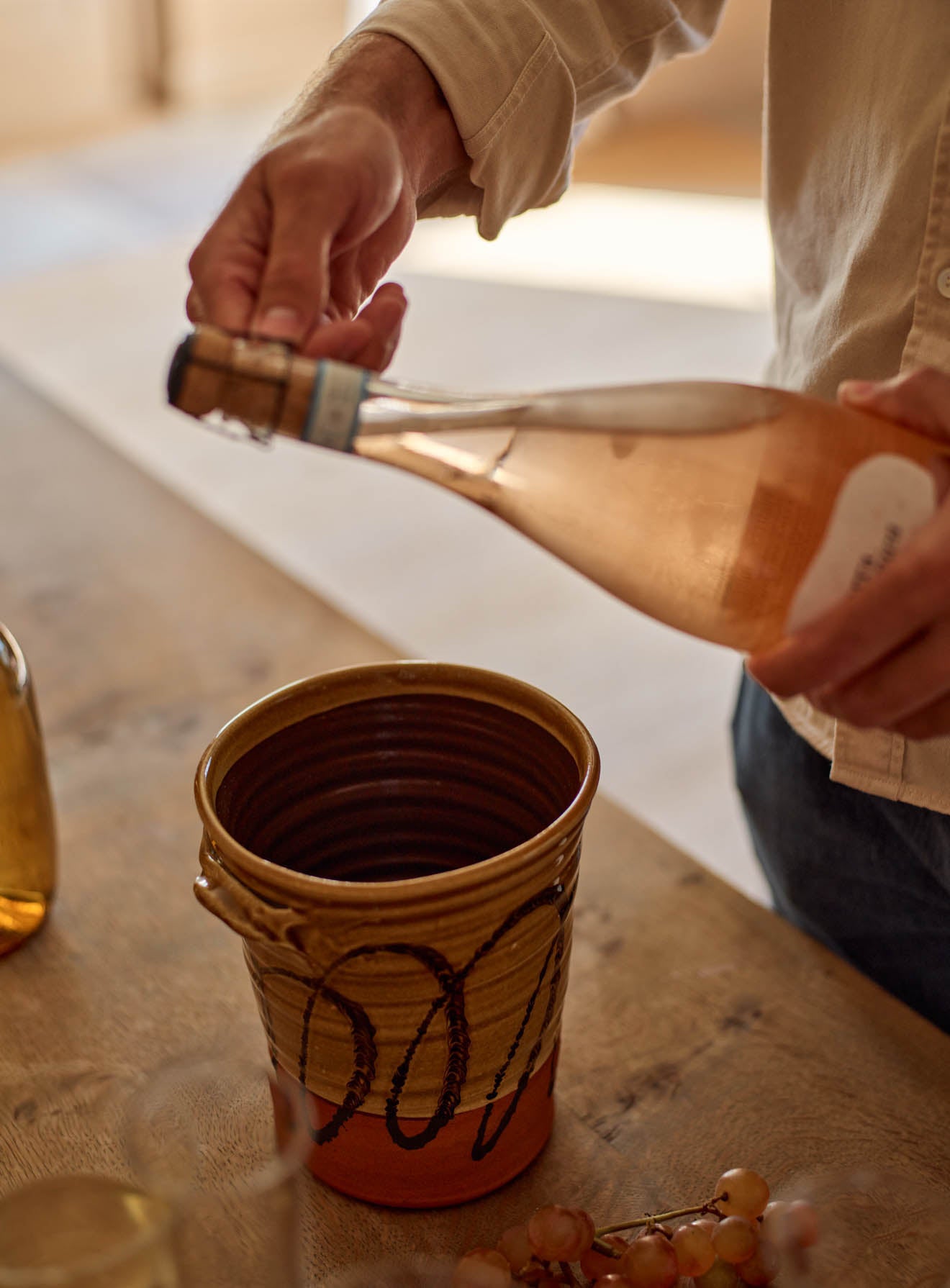 Handmade Terracotta Wine Cooler