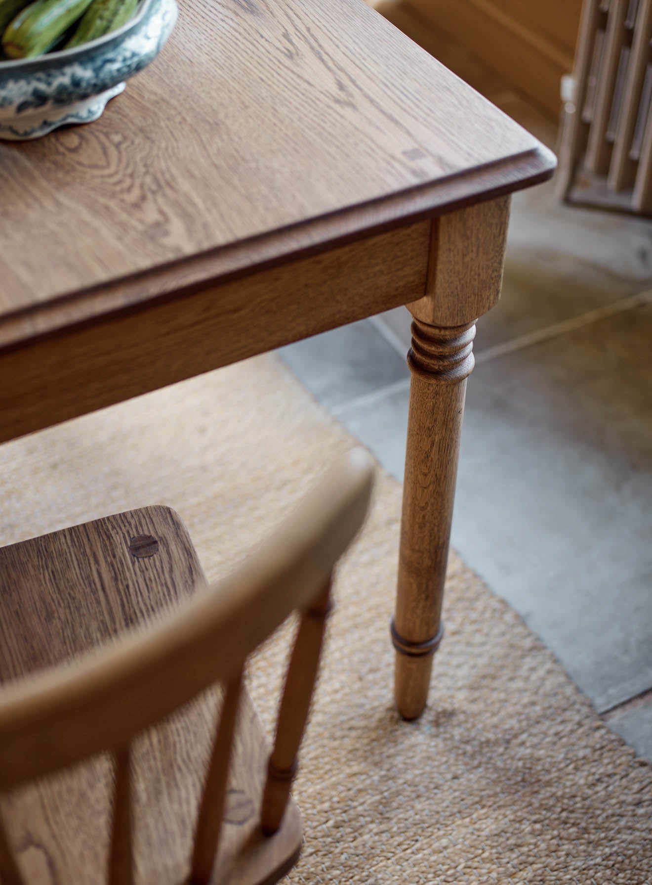 Stanton Oak Dining Table, Square