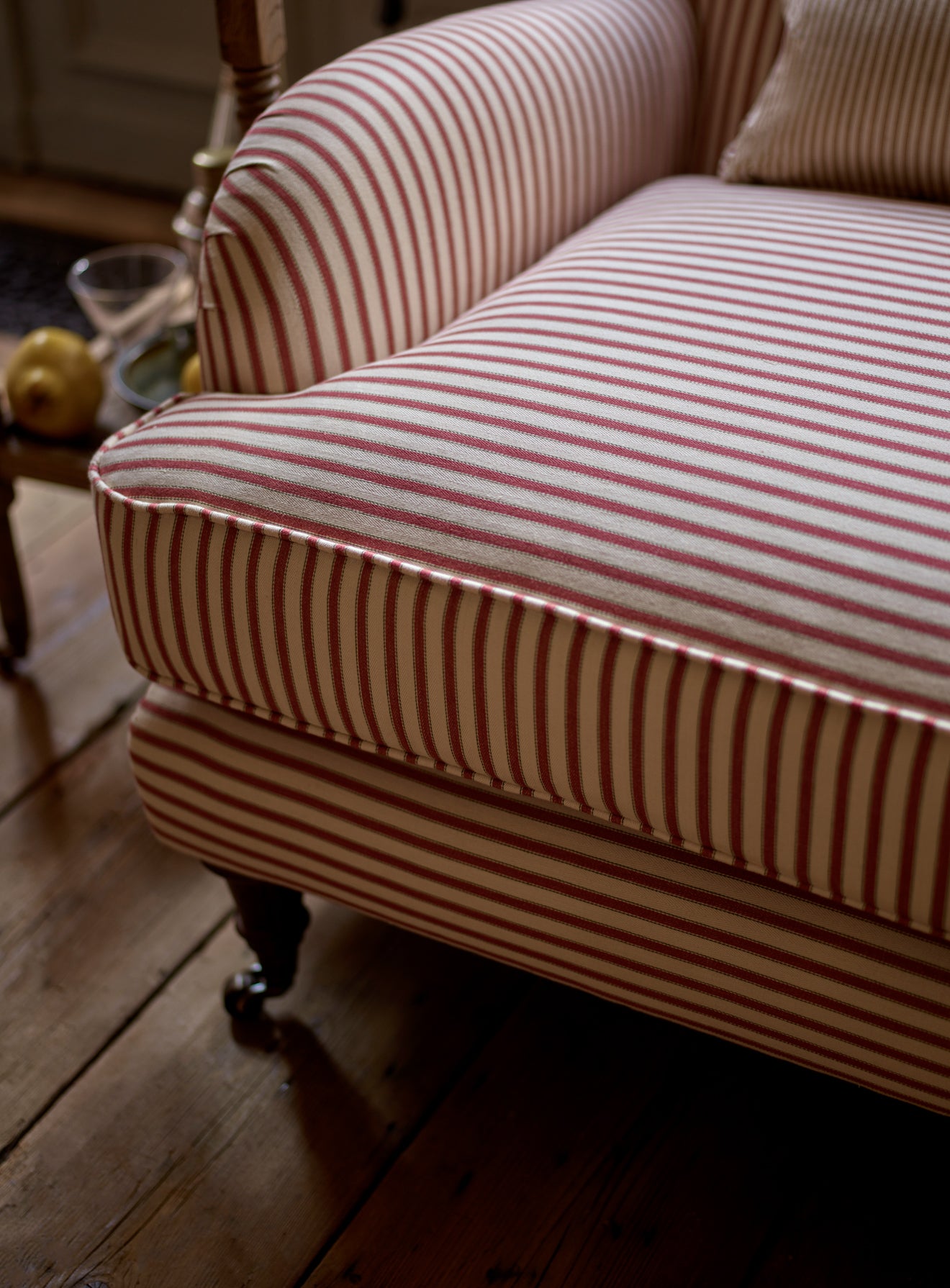 Abington Sofa, Two Seater, Olive Linen
