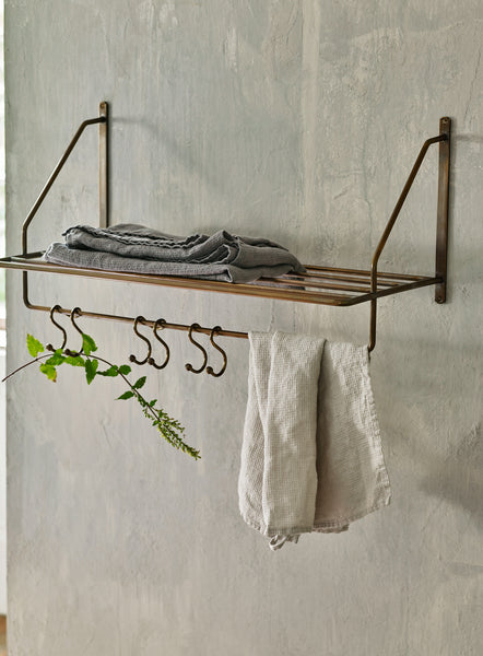 Brass towel holder sale